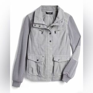 CoffeeShop Light Gray Utility Jacket